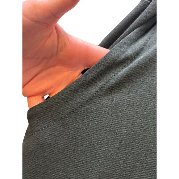 Alembika Wide-Leg Pants Dark Green XL - Picture 3 of 4